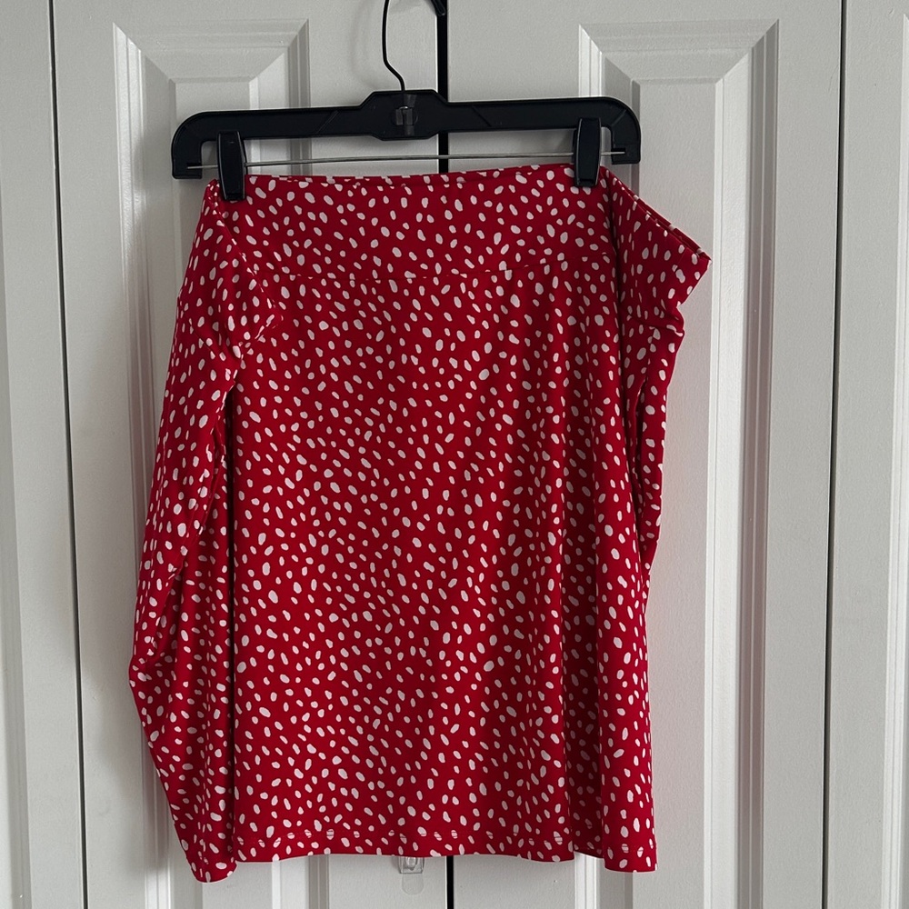 Red Polka Dot Women's Short